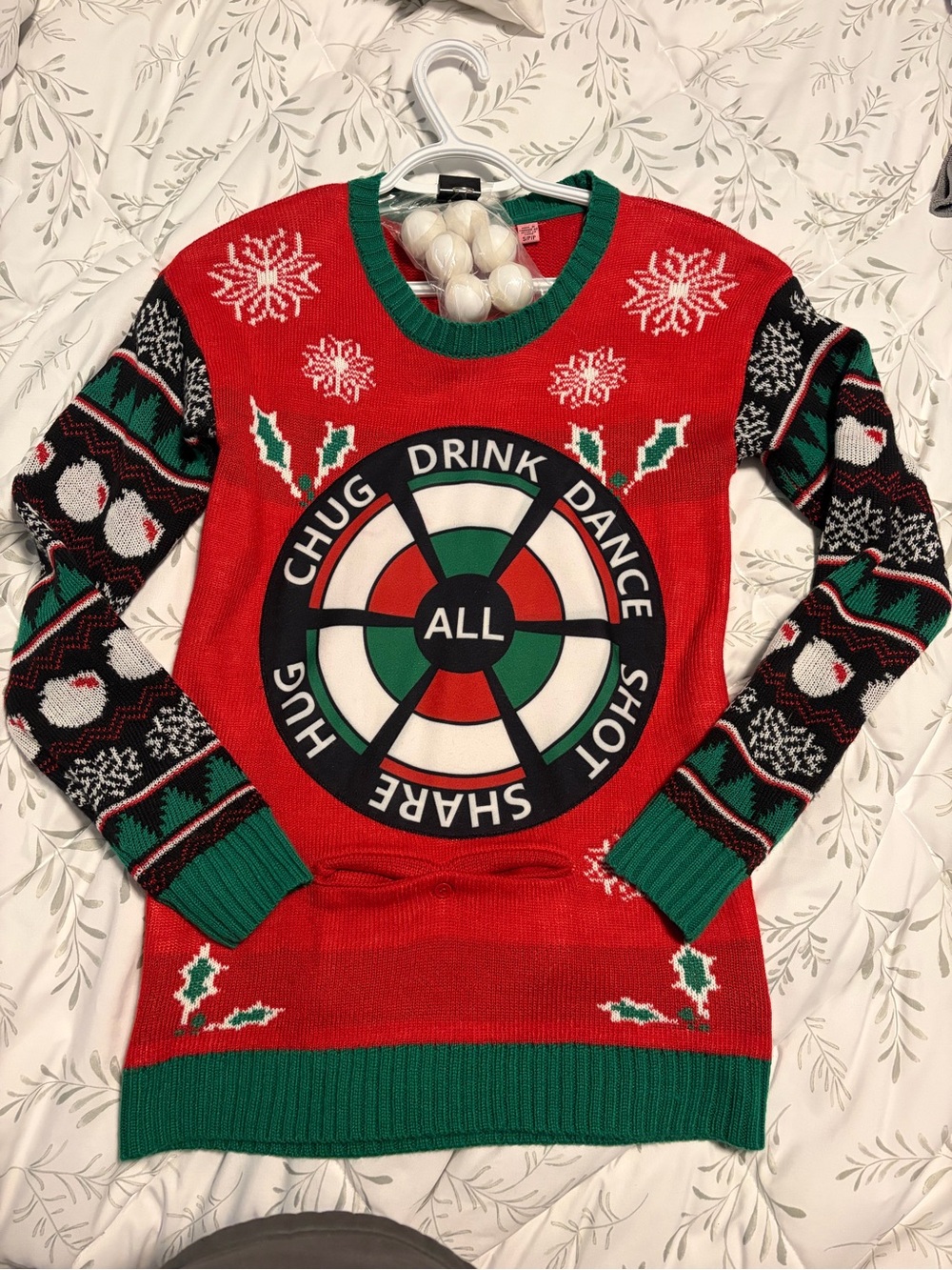 Ugly Christmas Sweater with Target Game